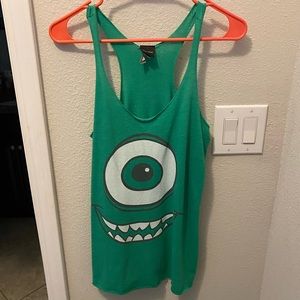 Monster Inc. Tank Top Mike Wazowski